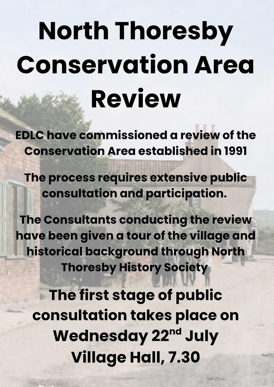 Conservation area review 22 July 2026