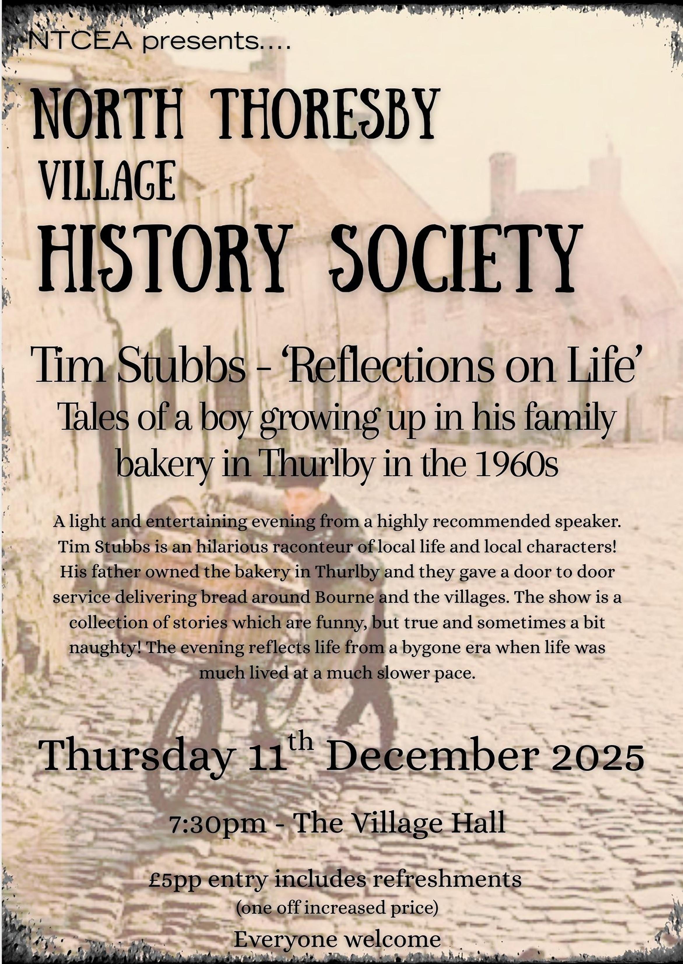 North Thoresby History Programme